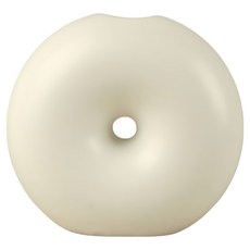 Topia 輕量甜甜圈燭台, 象牙白