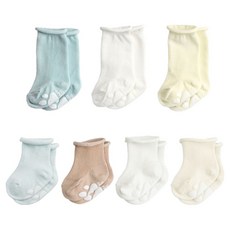 HI BABY KIDS 嬰幼兒翻邊襪7雙組