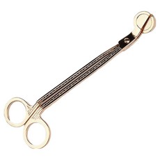 라벤티아 둥근 가정용 캔들 가위, 골드, 1개