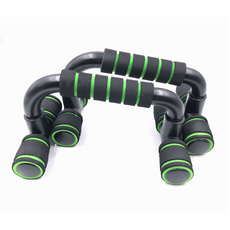 Healthy Dot H型伏地挺身架 2入, 綠色, 單一商品