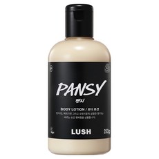 러쉬 바디 로션 팬지향, 250g, 1개