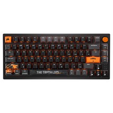커세어 K65 RGB PLUS 무선 콜오브듀티 블랙옵스6 에디션 게이밍 기계식 키보드, 혼합색상, RGP0156, 리니어축