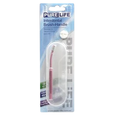 PuRE LiFE 寶淨 環保牙間刷 金屬質感輕巧版刷柄 + 盒子 PLTH-04N26 桃粉色, 0.9mm, 1入, 1組