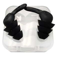 Bituwin 輕柔便利軟矽膠耳塞 黑色 + 盒裝組, 1入, 1個