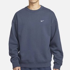 Nike 男款 Solo Swoosh 刷毛大學T DX1362-437 + Welldone 襪子