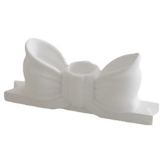 塔米納優蝴蝶結燭台, 白色