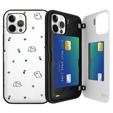 몰티즈 귀엽티즈 마그네틱 도어 범퍼 휴대폰 케이스