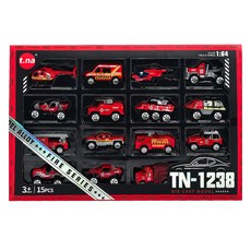 t.na IIL 壓鑄金屬賽車迷你車, 消防車, 1個