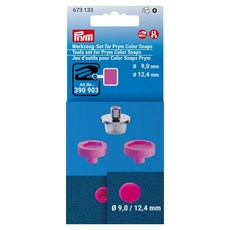 Prym 彩色四合扣工具 9 / 12.4mm 673133, 1個, 混合色