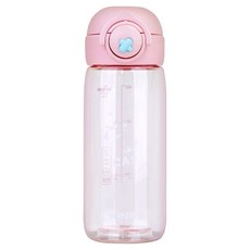 Weesl兒童款Tritan水壺, 蜜桃粉, 480ml, 1個