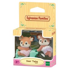 EPOCH Sylvanian Families 森林家族 鹿雙胞胎公仔 5800, 1個