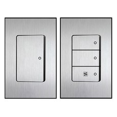 Boedam 1開1路開關 + 3開換氣扇開關 內建跳線套組, 1套