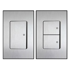 Boedam 1開1路 + 2開1路 開關 內建跨接線套組, 1套