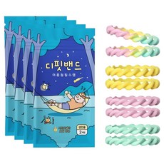 디핏밴드 국내제조 성인용 썸머밴드 M 사이즈 2P, 혼합색상, 4개