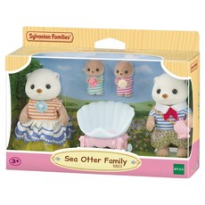 EPOCH Sylvanian Families 森林家族 海獺家族公仔 5803, 1個