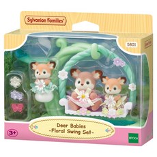 EPOCH Sylvanian Families 森林家族 小鹿溪邊鞦韆公仔套組 5801, 1個