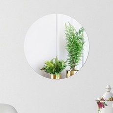 Okoro 防碎黏貼式壓克力圓形鏡 40 x 40 cm, 單一顏色