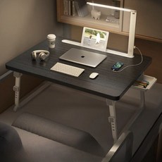 SUNUSE 多功能高度調節床上桌, 黑色