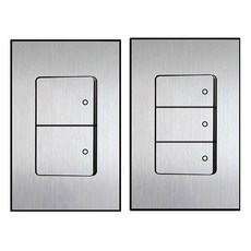 Boedam 2聯單切開關 內建跳線 + 3聯單切開關 內建跳線 套組, 1套