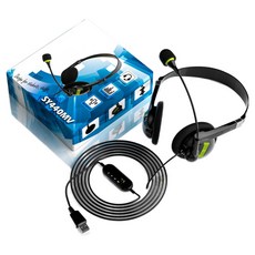 Tidy Home 簡易有線耳機麥克風 Type 2 USB, 黑色, 單一商品