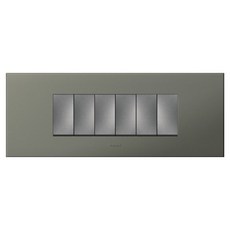 Legrand 羅格朗 Arteor 方形 Simple 單色 橫式 上下撥動 6開關 鎂合金, 1個