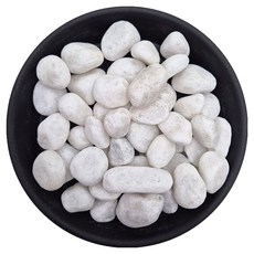 가든잇 깨끗한 자갈 화이트 20~30mm, 1개, 20kg