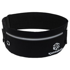 Kantukan 輕薄跑步腰帶, 1個, 黑色