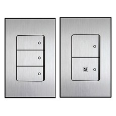 Boedam 3開關單切內建跳線 + 2開關換氣扇內建跳線套組, 1套