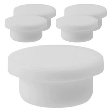 Luav 洗臉盆排水口防臭防蟲蓋 白色, 5個