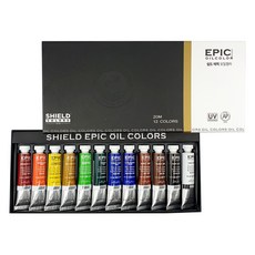 SHIELD 盾牌 Epic 專家級油畫顏料, 20ml, 12色