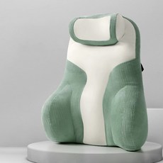 soonZAM 改善姿勢護腰支撐墊靠背, 綠色