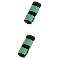 칼라 손가락 보호대 그린, 2개