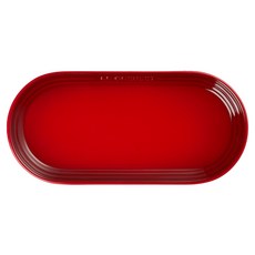 르크루제 네오 타원형플레이트, 빨강, 1개