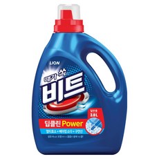Beat 強力深層潔淨 一般用液體洗衣精 正裝, 1個, 3L