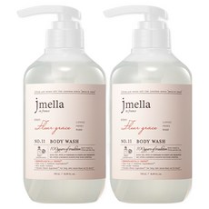 jmella In France香氛沐浴露 No.11 Fleur grace, 2瓶, 500ml