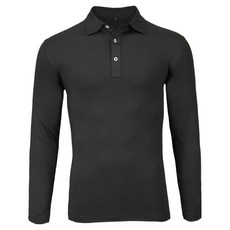 New Eagle 男性彈性高爾夫長袖T恤 BN-5044