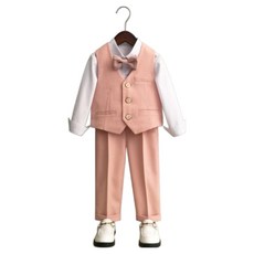 베베몽스토리 남아용 파스텔 정장 4종 세트