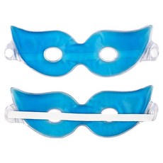 Blue Vera 開孔冷敷眼罩 藍色, 2個, 1入