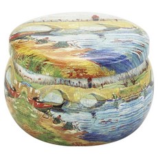 迷你尺寸茶蠟燭台收納盒 設計30, 混合色