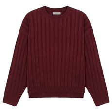 Meositta 男款重磅羅紋圓領針織衫