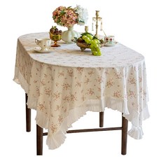 Maket Gamseong 少女感性花園桌布, 類型1, 1個, 135 x 180 cm