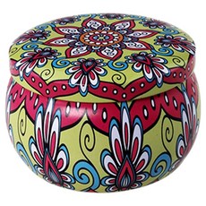 迷你尺寸茶燭燭台收納盒 設計11, 混合顏色