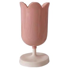 鬱金香筆筒蠟燭收納盒 粉紅色, 1個