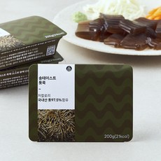 하이푸드 송테이스트 톳묵 200g + 묵소스 6g * 2개 + 와사비 3g 세트, 215g, 3세트