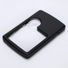 Healthy Dot 卡片型迷你放大鏡 黑色, 單一商品, 1個