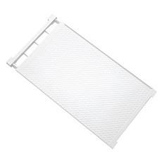 Roi Home 多用途伸縮可調式寬版層架 35 x 75~120cm, 白色, 1個