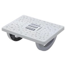 아늑공간 발바닥 지압 마사지 발판, 그레이, 1개