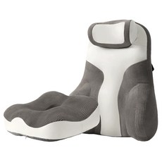 soonZAM 姿勢改善腰部支撐帶靠墊組, 灰色