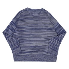 時尚男款混色寬鬆針織衫