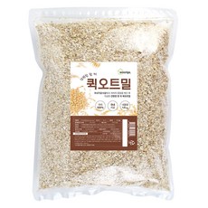 wooriga. 壓製燕麥 快煮燕麥片, 1.5kg, 1個